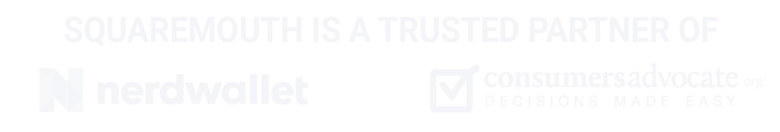 Marketing partnership logos